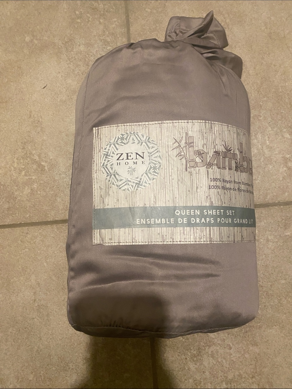 Zen Queen sheet set